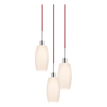 Sonneman Barrel 3-Light Pendant 3561.01R-3